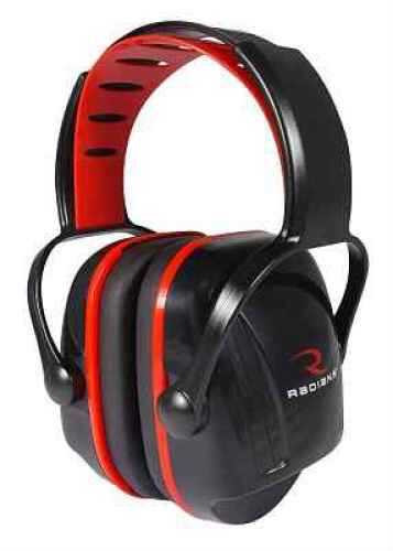 Radians X-Caliber Youth Earmuff Black and Red Model: XC0130CS